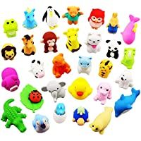 Gomas de Borrar Animal 36PCS Juguete Desmontable Mini Lápiz de Goma Conjunto de Borrador para Niños Regalo fiesta de…
